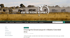 Desktop Screenshot of huntingreport.com